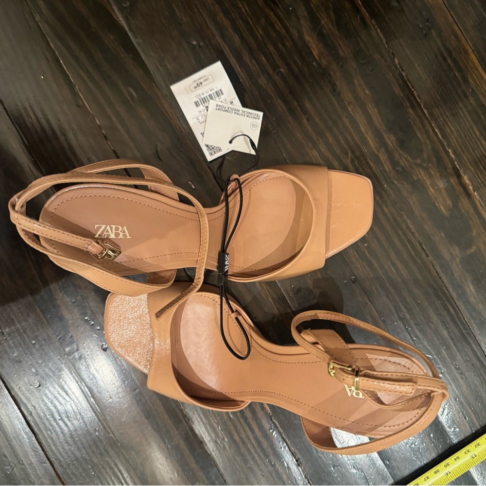 Zara Tan Heels